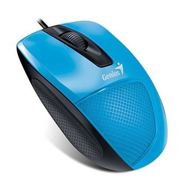 DX-150X blå kablet optisk mus 1dpi USB