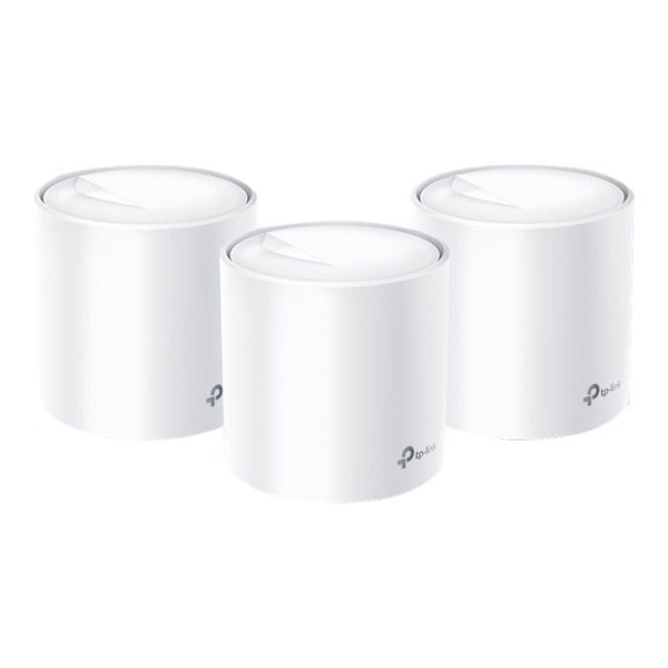 WiFi 6 Mesh AX5400 Mbps - TP-Link Deco X60(3-pack) - WiFi 6-system för hela hemmet - 660° WiFi-täckning