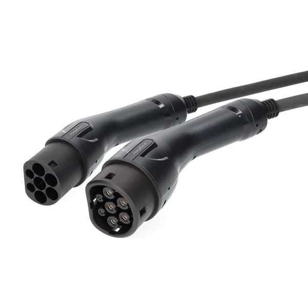 NEDIS Laddkabel för elbil 11KW typ 2 16A - 5m svart