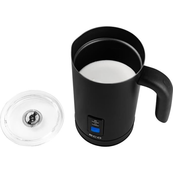 Mælkeskummer - ECG - NM 119 - 250 ml - Rustfrit stål - 650 W Svart