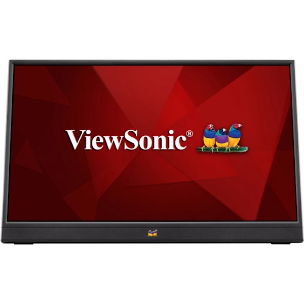Bærbar Skærm 16 Tommer - VIEWSONIC - VA1655 - Full HD - IPS - HDMI, USB-C Sort