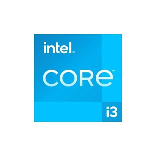 Intel Core i3 13100-processor - 3,4 GHz - 4 kerner - 8 tråde - 12 MB cache - FCLGA1700 Socket - OEM