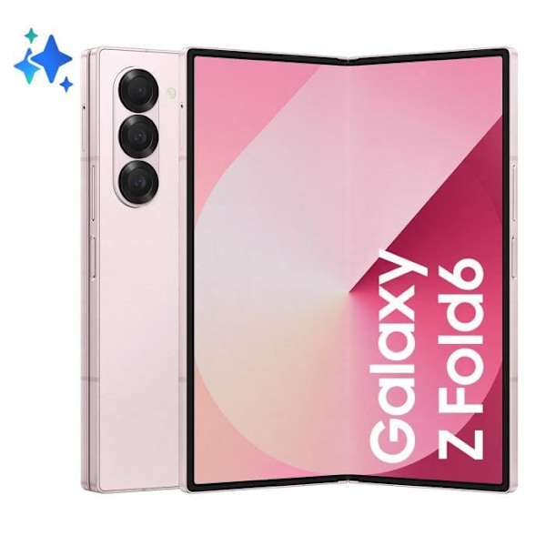 Samsung Z Fold 6 12/512GB 5G Pink EU Lyserød