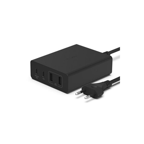 Laddare - Belkin - DOCK 108W - 4 portar - USB-C och USB-A - Intelligent strömdelning