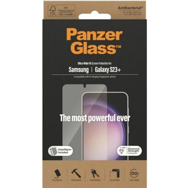 Panzerglass näytön suojus Samsung Galaxy S23+:lle