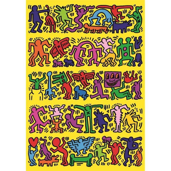 Puslespil Clementoni Keith Haring (1000) - Billeder og malerier - 1000 brikker - Blandet