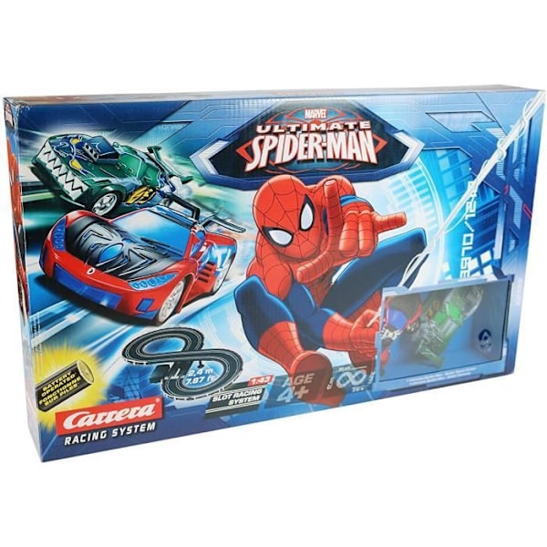 Carrera Marvel Ultimate Spider-Man 1:43 Slot Racing 2,4 metrin ratasarja