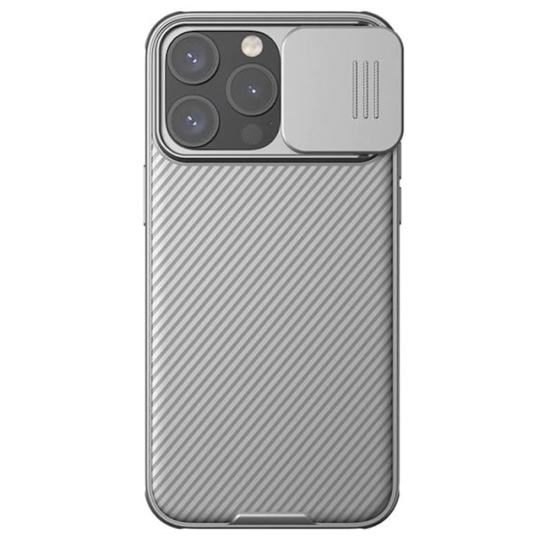 Coque til iPhone 16 Pro - Nillkin CamShield Pro - Titangrå grå