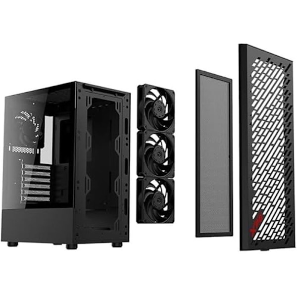 Midi Tower - ADATA - XPG Valor AIR - Hvid - ATX - Hærdet glas