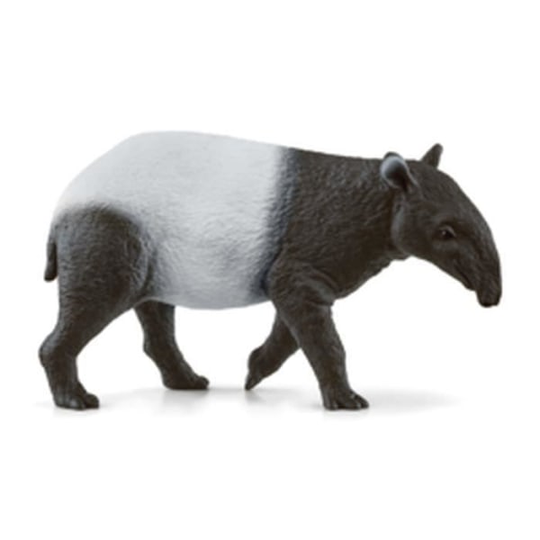 SCHLEICH Wild Life Tapir Figurine - Lapsille 3-vuotiaasta alkaen - Beige väri Beige