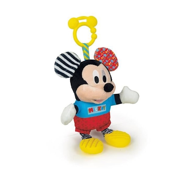 Plys første aktiviteter Mickey - CLEMENTONI - Baby Mickey - Bindering - Blandet Musse