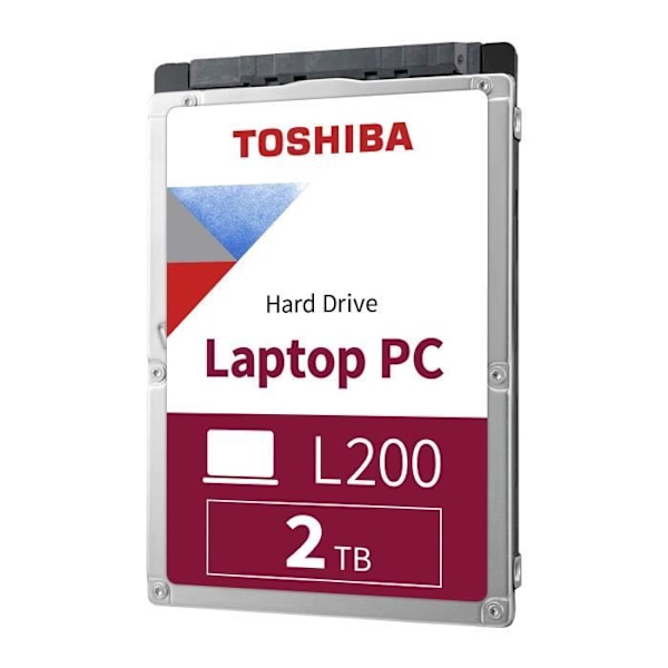 2,5" 2TB:n sisäinen SATA-kiintolevy - Toshiba HDWL120UZSVA