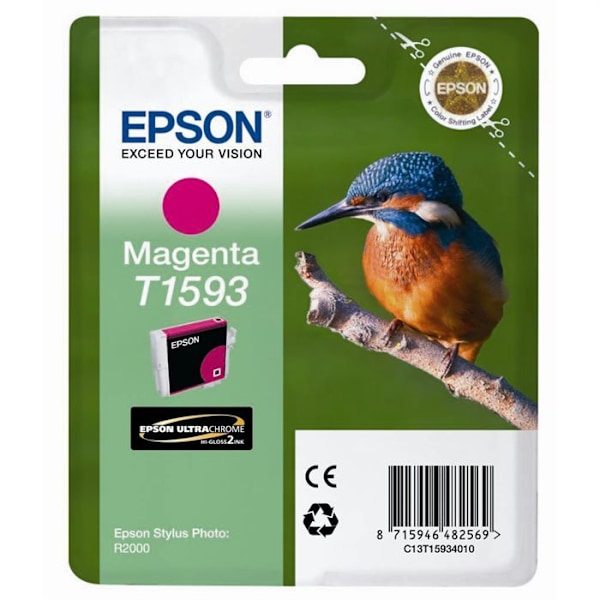 EPSON Pack of 1 T1593 cartridge - Magenta - Stylus Photo R2000 - Standard