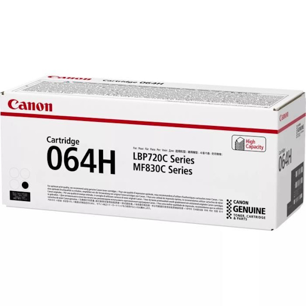 Tulostinten kasetti - Canon - 064 H BK - Musta - Pakkaus 1 - Yksi koko