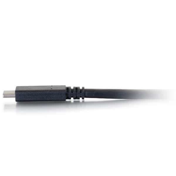 USB-C 3.1-kabel - C2G - 1m - Höghastighetsdataöverföring - 4K-videor - Ljud med högt bitdjup