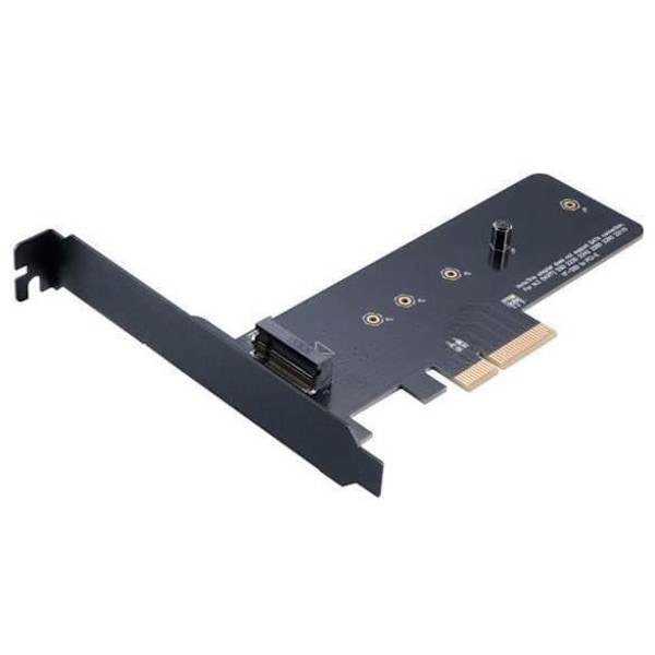 AKASA M.2 X4 PCI-E 3.0 adapterkort - Sort PCB Sort, Guld