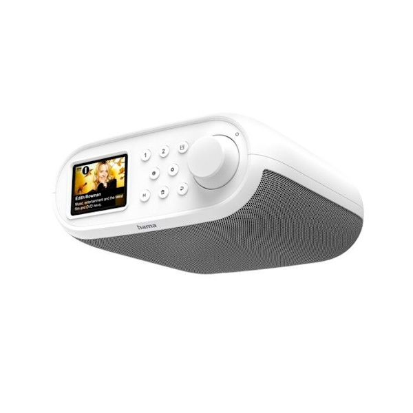 Radio digital "DIR400", DAB+/radio Int./Bluetooth® RX/App., hvid Vit