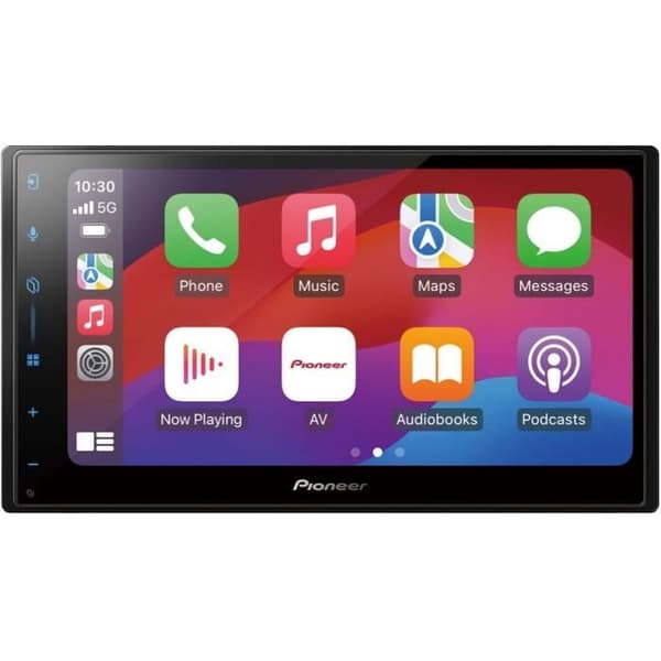 Multimedia bilradio - PIONEER - 7-tums skärm - 2DIN - DAB - USB - Kamerainmatning för backning - Apple CarPlay® trådlöst - Android Auto™