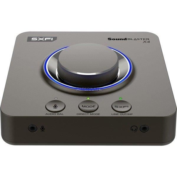 Creative Sound Blaster X4 - Hi-Res 7.1 ulkoinen USB DAC ja vahvistinäänikortti Superilla