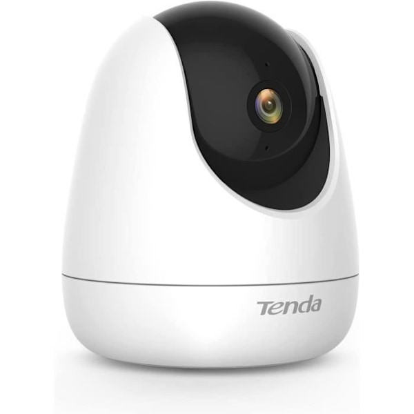 TENDA Super HD 4MP IP-kamera, tovejslyd, bevægelsessporing, infrarødt nattesyn, overvågningskamera. CP7 Hvid