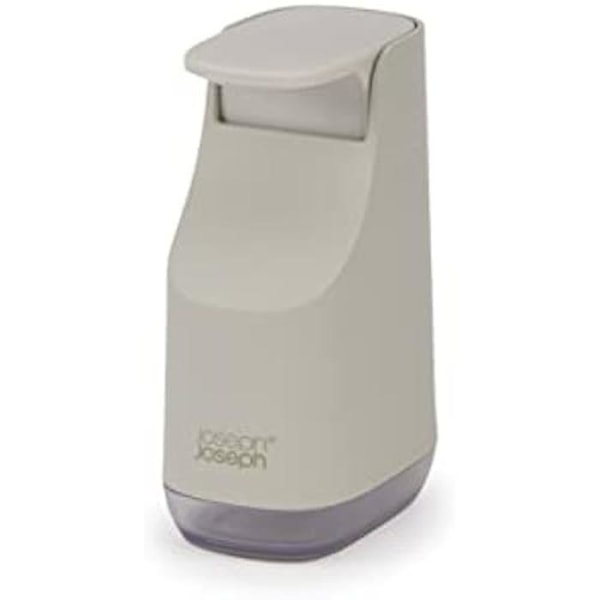 Dispenser för tvål - JOSEPH JOSEPH - Kompakt - Lättpumpad - Droppskyddad - 350 ml Beige
