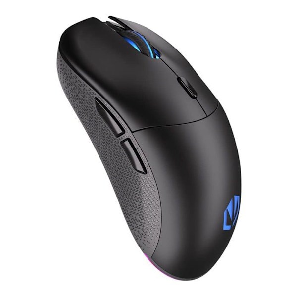 Gamingmus - ENDORFY - GEM Plus - Trådlös - 26 000 DPI - RGB-belysning - Ultralätt Svart