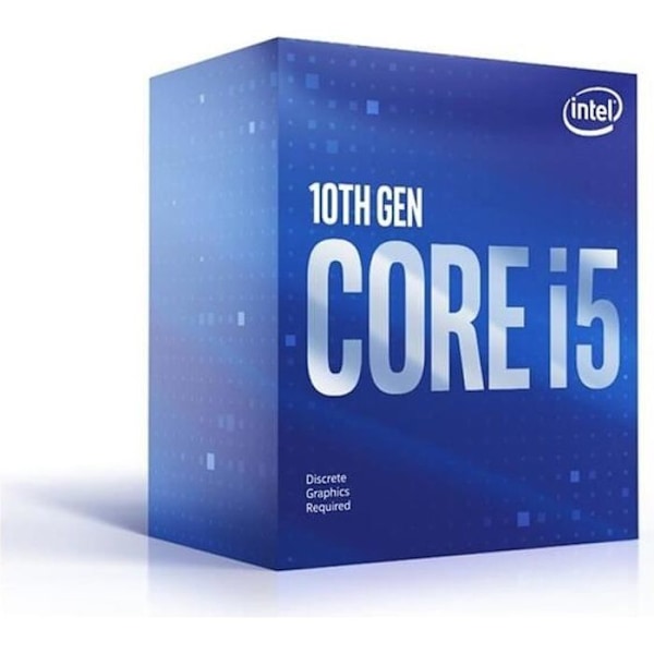 Intel Core i5-10400F-processor (BX8070110400F) Socket LGA1200 (Intel 400-serie chipsæt) 65W