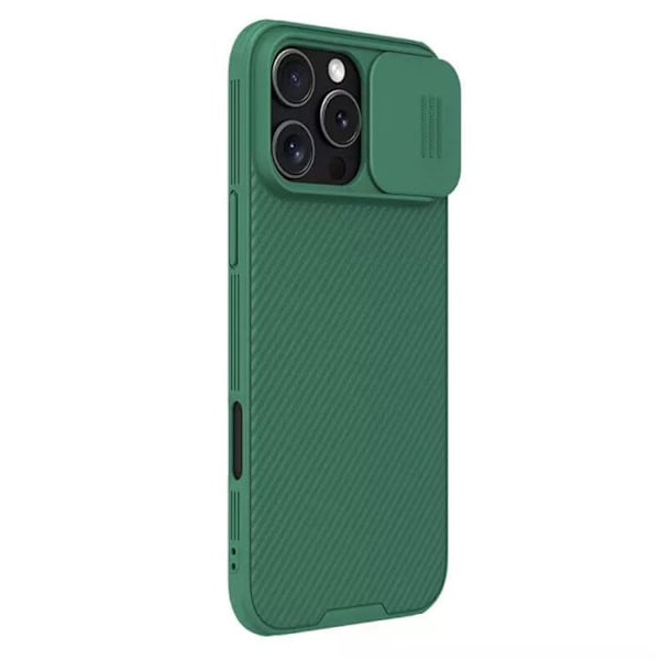 CamShield Pro iPhone 16 Pro -kotelo Nillkin Green Grön