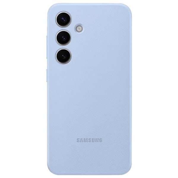 Coque pour Samsung Galaxy S25 Plus Cuir d'Origine Kindsuit Samsung Bleu Clair Blå