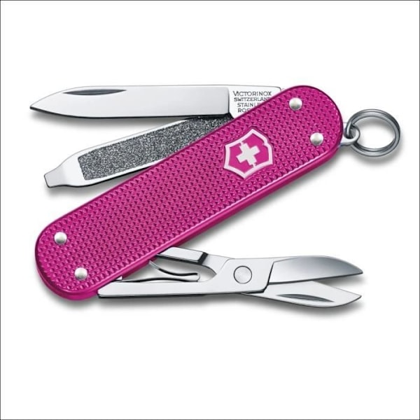 Victorinox Classic Alox Flamingo Party - Sveitsiläinen taskuveitsi 58 mm - 5 toimintoa