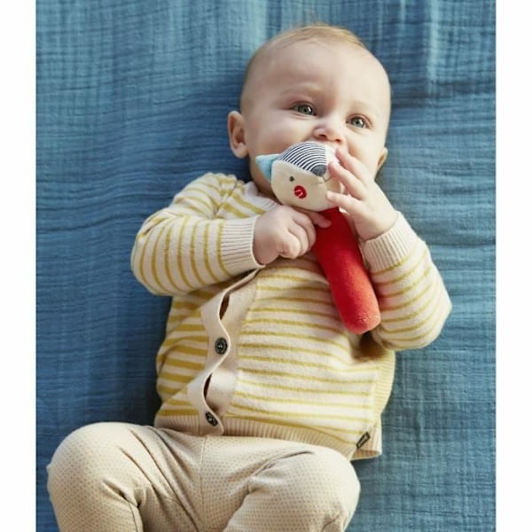 Petitcollage Squeaky Rattle Nalle