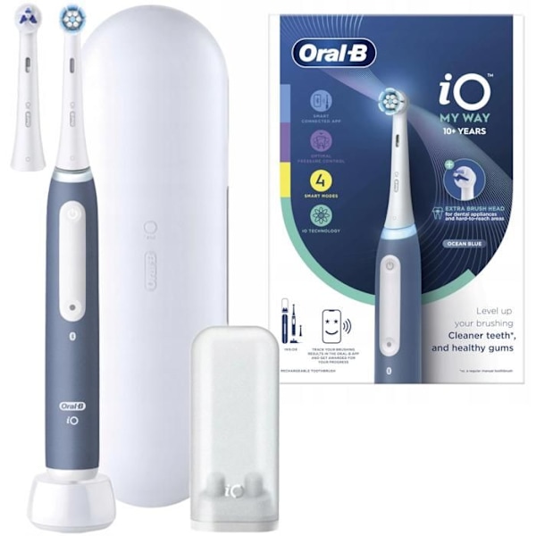 Elektrisk tandbørste - ORAL-B - Braun - Multifarvet - 4 tilstande - Elektrisk - Voksen Färgad