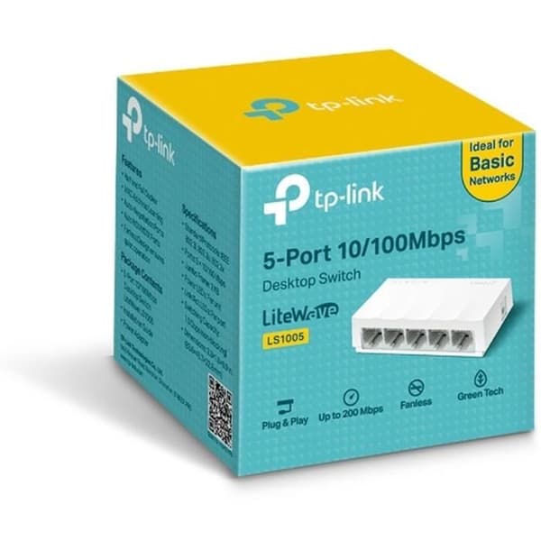 5-ports stationär Ethernet-switch - TP-LINK - LS1005
