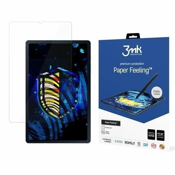 3MK Samsung Galaxy Tab S6 Lite 2020/2022 Paper Feeling™ -hybridilasi - läpinäkyvä - 11"