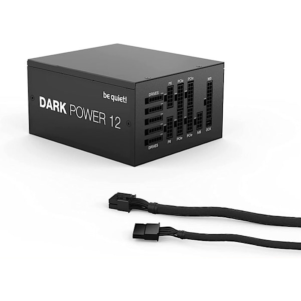 Mad - vær stille! - Dark Power 13 - 750W - 80Plus Titanium - ATX 3.0 Sort