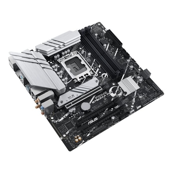 ASUS PRIME B760M-A WIFI bundkort - Intel B760 - Micro ATX - DDR5 - 2x M.2 - WiFi 6