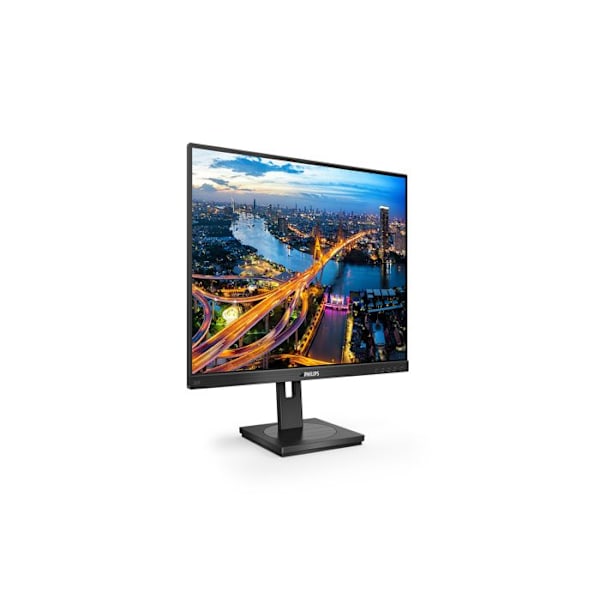 PC Skærm - PHILIPS - 242B1/00 - 23.8 tommer - IPS - HDMI/DisplayPort/DVI/USB - FreeSync Sort