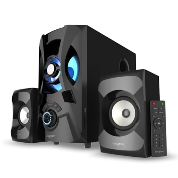 Højttalere 2.1 - CREATIVE - SBS E2900 - Bluetooth 5.0 - 60W - Sort sort