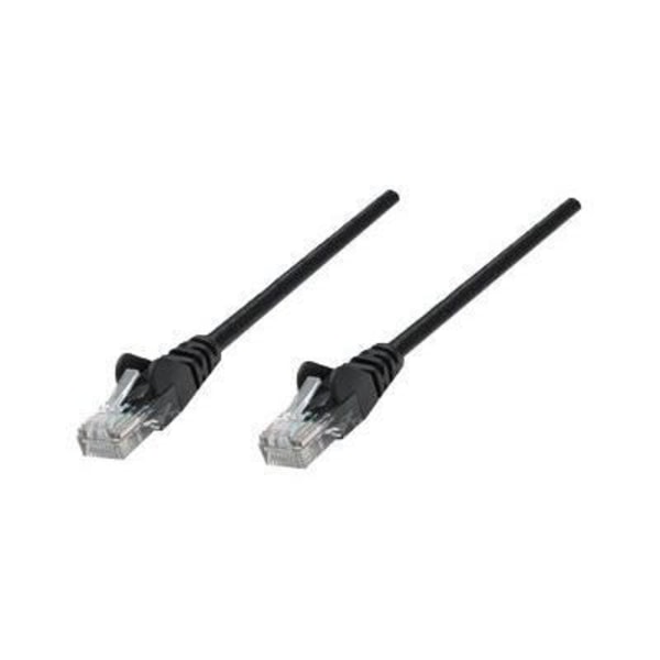 INTELLINET Cat5e UTP RJ-45 patchkabel 10m svart - CM/CMR/CMP, UL, EIA/TIA certifiering