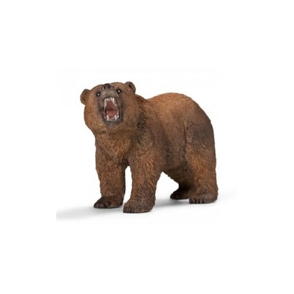 Grizzly Bear Figur - SCHLEICH - Beige farve - Til børn fra 3 år og derover - Indendørs Beige