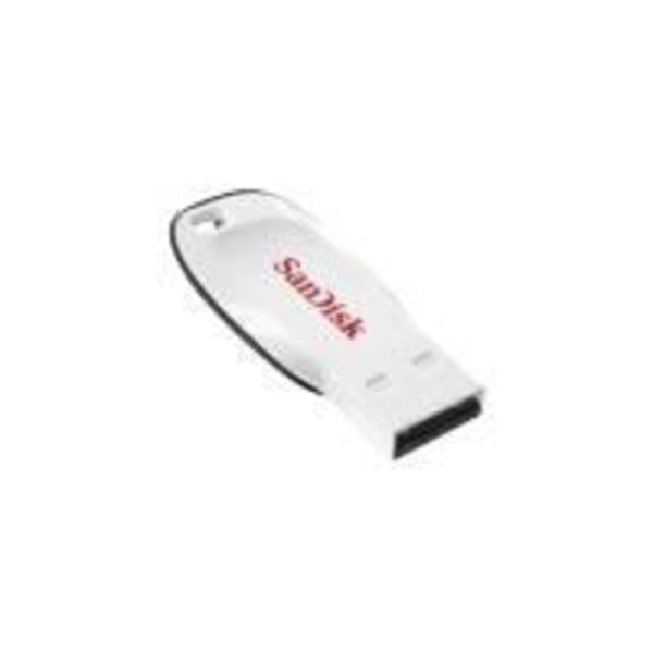 SanDisk Cruzer Blade USB-muistitikku - SANDISK - 16 Gt - USB 2.0 - valkoinen