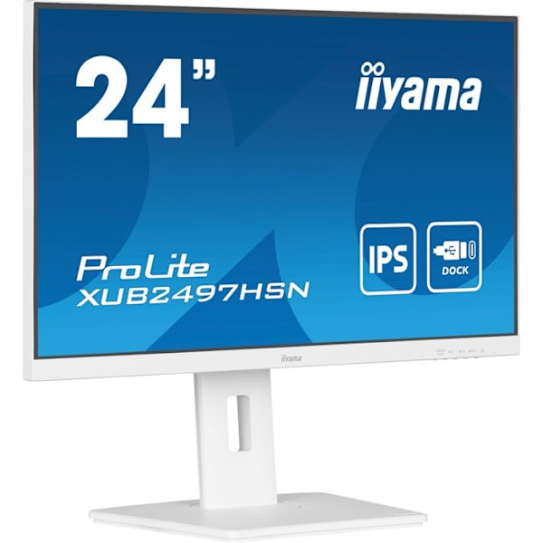 LED-skærm - IIYAMA - ProLite XUB2497HSN-W1 - 24" - Fuld HD 1920 x 1080 - 100 Hz - IPS