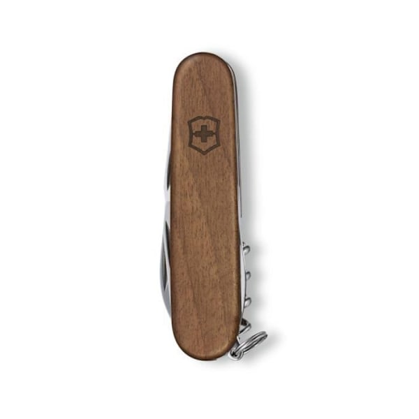 Victorinox Spartan Sveitsin taskuveitsi pähkinäpuu - 10 toimintoa Valnøddetræ