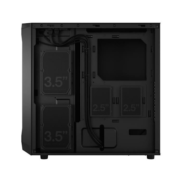 FRACTAL DESIGN Focus 2 Sort Solid PC-taske