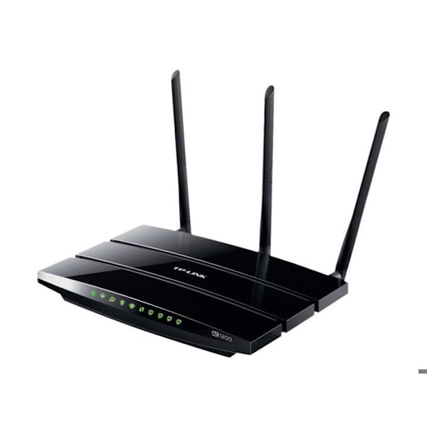 Adsl Router Tp-link Archer Vr400 Vdsl/adsl Modem 4xglan, Wifi 2,4 Ghz Och 5 GHz, Dsl, Internt, Ap/klient/routrar, Dual Band 2.4 Svart