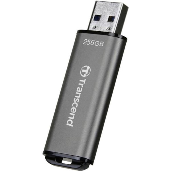 USB-avain - TRANSCEND - JetFlash 920 - 256 Gt - USB 3.2 Gen 1 - Harmaa