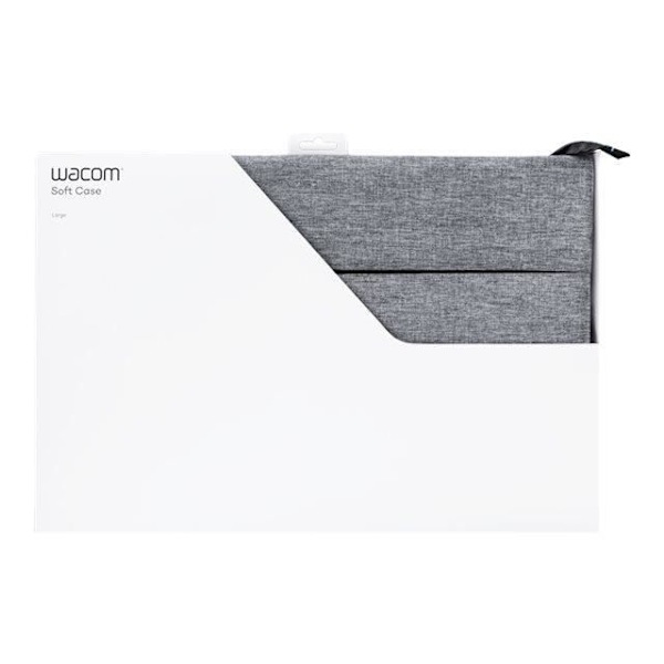 Beskyttelsesetui - WACOM - Blødt etui Stort - Vandafvisende nylon - Polstret - Grå