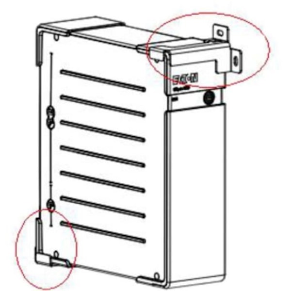 Eaton seinäkiinnityssarja Ellipse ECO/PRO -invertteriin