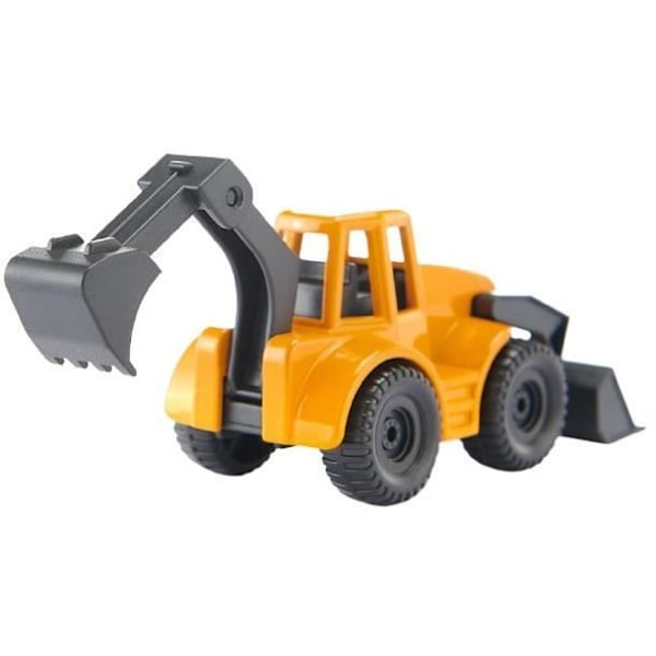 Siku rendegraver 8,6 cm trykstøbt 1:87 gul
