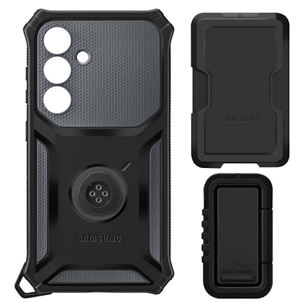 Alkuperäinen kuori Samsung Galaxy S25 Plus Rugged Gadget Samsung Musta sort